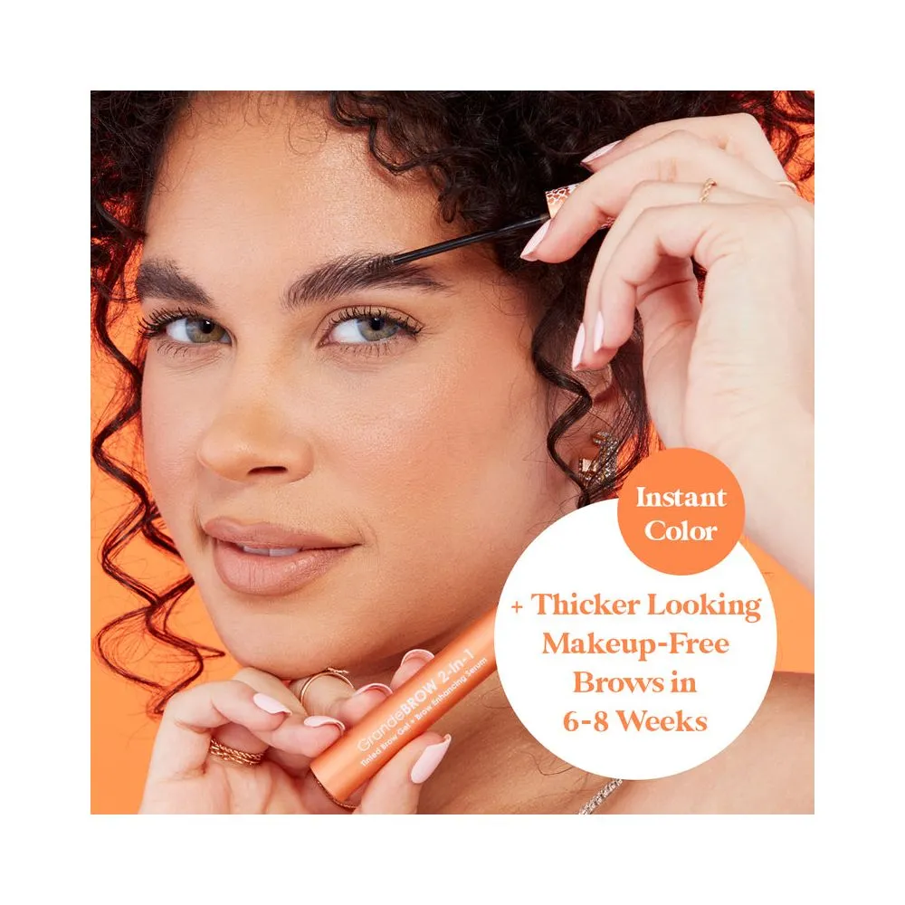 GrandeBROW 2-In-1 Tinted Brow Gel   Brow Enhancing Serum