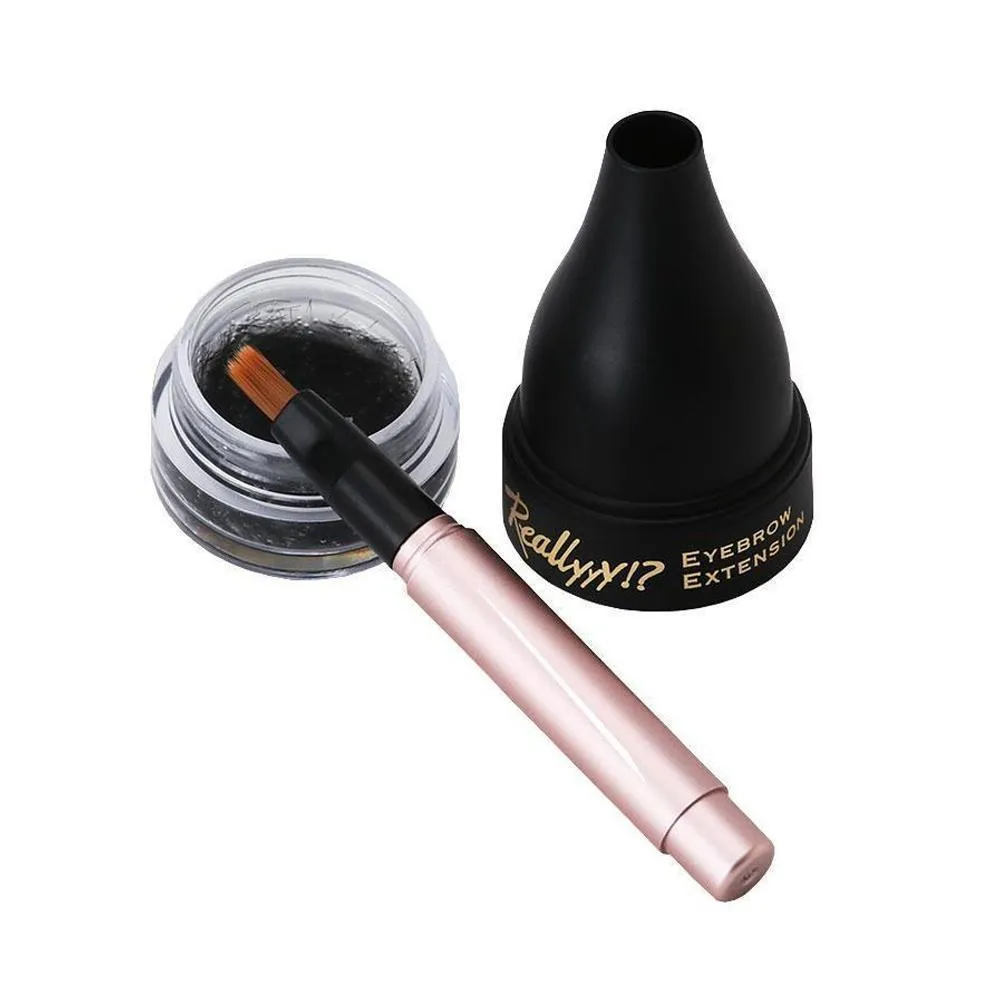 Hirundo Waterproof Eyebrow Kit (Black) -Long Lasting Sculpting Brow