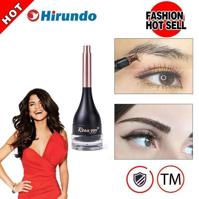 Hirundo Waterproof Eyebrow Kit (Black) -Long Lasting Sculpting Brow