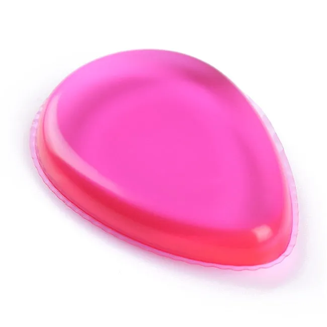 MOONBIFFY 100% New Hot SiliSponge Blender Silicone Sponge makeup puff For Liquid Foundation BB Cream Beauty Essentials