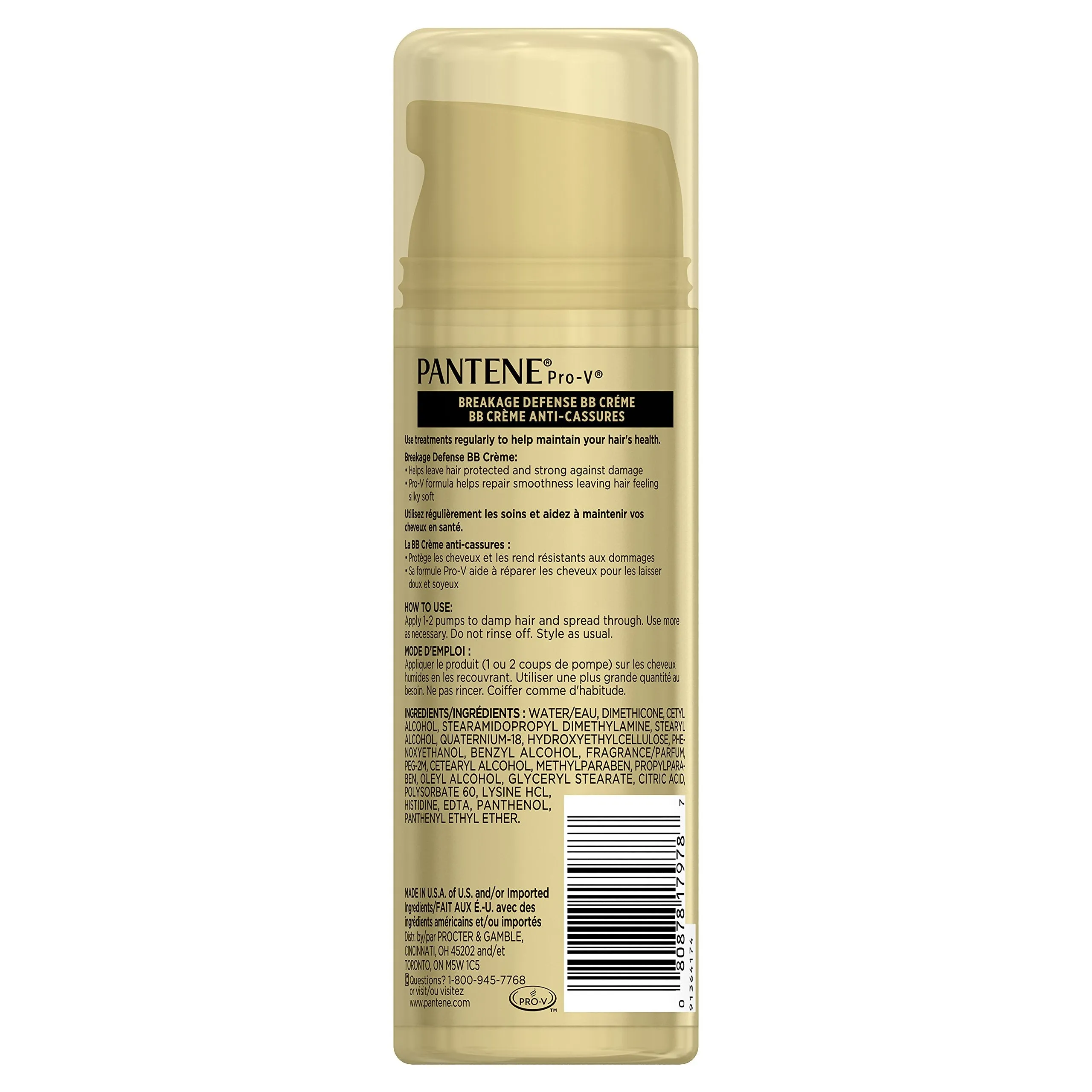 Pantene Pro-V Breakage Defense BB Cream, 5.1 fl oz